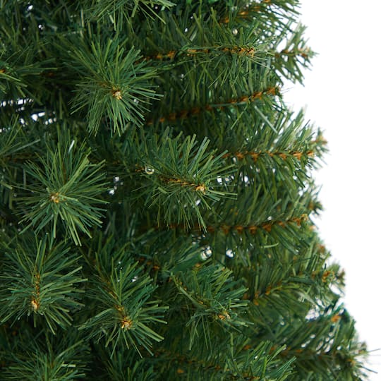 3ft. Pre-Lit Green Artificial Christmas Tree, Warm White LED Lights